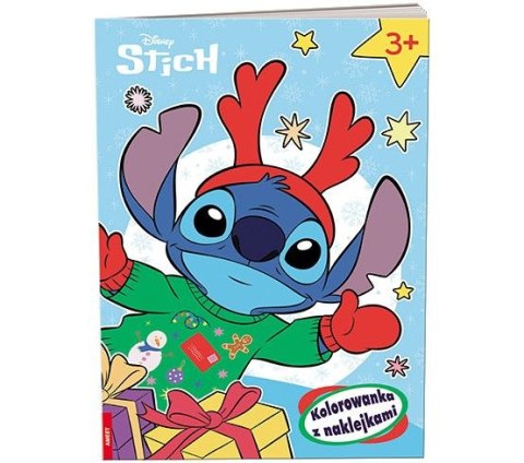 Książka dla dzieci Disney Stich. Kolorowanka z Naklejkami Ameet (NA-9137) Książka dla dzieci Disney Stich. Kolorowanka z Naklejkami Ameet (NA-9137)