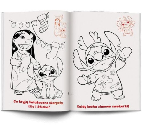 Książka dla dzieci Disney Stich. Kolorowanka z Naklejkami Ameet (NA-9137) Książka dla dzieci Disney Stich. Kolorowanka z Naklejkami Ameet (NA-9137)