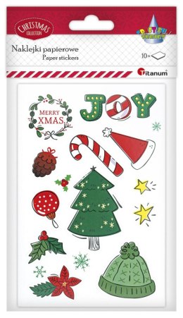Naklejka (nalepka) Craft-Fun Series 10 plansz Boże Narodzenie Titanum (25XQ0521-2)