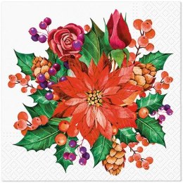 Serwetki Lunch mix bibuła [mm:] 330x330 Paw (SDL238700)