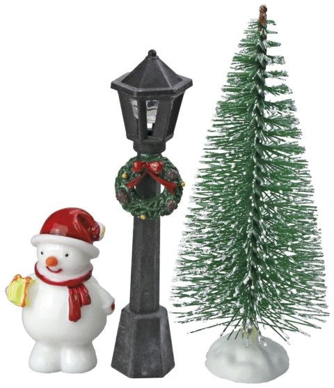 Zestaw dekoracyjny Craft-Fun Series latarnie uliczne, choinka, bałwanek Titanum (25BJ033169) Zestaw dekoracyjny Craft-Fun Series latarnie uliczne, choinka, bałwanek Titanum (25BJ033169)
