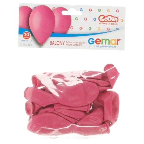 Balon gumowy BALON PASTEL pastelowy bordowa 260mm 10cal Godan (G90/07/10) Balon gumowy BALON PASTEL pastelowy bordowa 260mm 10cal Godan (G90/07/10)