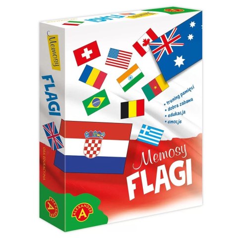 Gra edukacyjna Memosy - Flagi Alexander (26993) Gra edukacyjna Memosy - Flagi Alexander (26993)