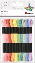 Mulina Craft-Fun Series pastelowa 10 kol. Titanum (25HJ0331-12)