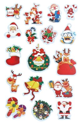 Naklejka (nalepka) Craft-Fun Series 10 plansz Boże Narodzenie Titanum (25XQ0521-5)