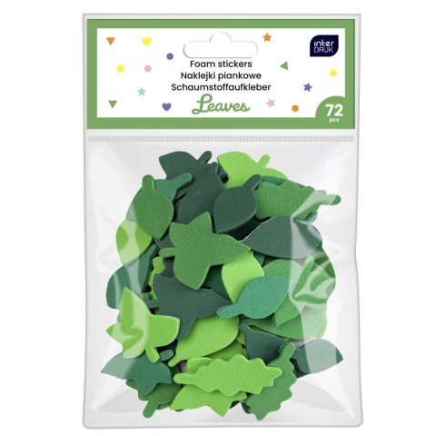 Naklejka (nalepka) LEAVES PIANKOWA 72szt Interdruk (SAMOPRZYLEPNA) Naklejka (nalepka) LEAVES PIANKOWA 72szt Interdruk (SAMOPRZYLEPNA)