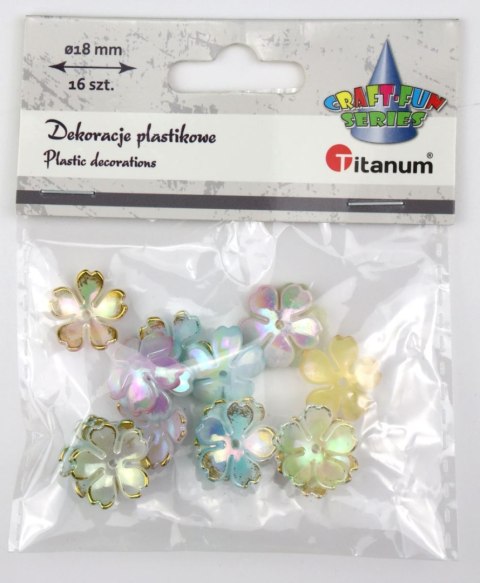 Ozdoba akrylowa Craft-Fun Series kwiatki Titanum (25NR001) Ozdoba akrylowa Craft-Fun Series kwiatki Titanum (25NR001)