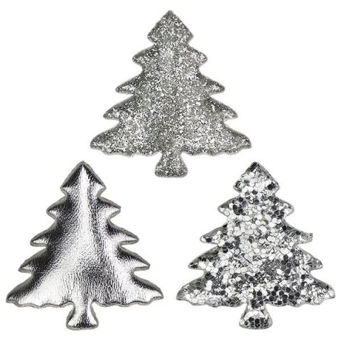 Ozdoba materiałowa Craft-Fun Series Srebrne choinki Titanum (BJ25042704) Ozdoba materiałowa Craft-Fun Series Srebrne choinki Titanum (BJ25042704)