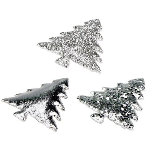 Ozdoba materiałowa Craft-Fun Series Srebrne choinki Titanum (BJ25042704) Ozdoba materiałowa Craft-Fun Series Srebrne choinki Titanum (BJ25042704)