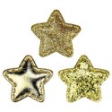 Ozdoba materiałowa Craft-Fun Series Złote gwiazki Titanum (BJ25042703) Ozdoba materiałowa Craft-Fun Series Złote gwiazki Titanum (BJ25042703)