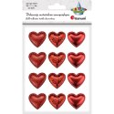 Ozdoba materiałowa Craft-Fun Series samoprzylepna Czerwone serduszka Titanum (BJ25042711) Ozdoba materiałowa Craft-Fun Series samoprzylepna Czerwone serduszka Titanum (BJ25042711)