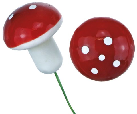 Ozdoba styropianowa Craft-Fun Series muchomor na druciku Titanum (20CR0312-63) Ozdoba styropianowa Craft-Fun Series muchomor na druciku Titanum (20CR0312-63)