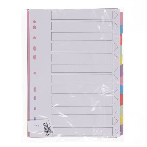 Przekładka czysta A4 mix kolorów 160g 12k Tryton Bis (193) Przekładka czysta A4 mix kolorów 160g 12k Tryton Bis (193)