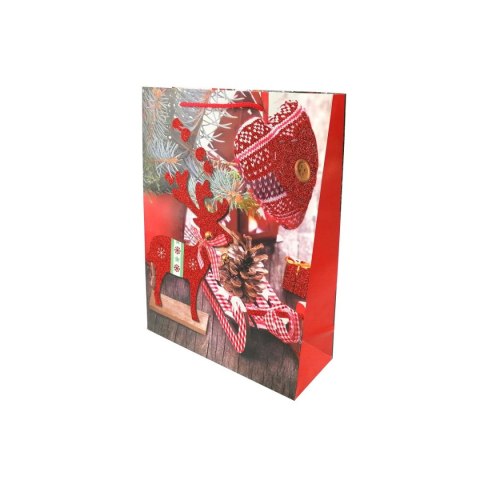 Torba prezentowa świąteczna [mm:] 400x300x 120 One Dollar (366114)
