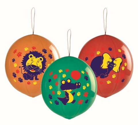 Balon gumowy PREMIUM ZWIERZĘTA 3 szt mix Godan (GB/PG21) Balon gumowy PREMIUM ZWIERZĘTA 3 szt mix Godan (GB/PG21)