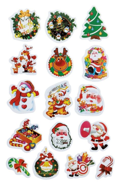 Naklejka (nalepka) Craft-Fun Series 10 plansz Boże Narodzenie Titanum (25XQ0521-3) Naklejka (nalepka) Craft-Fun Series 10 plansz Boże Narodzenie Titanum (25XQ0521-3)