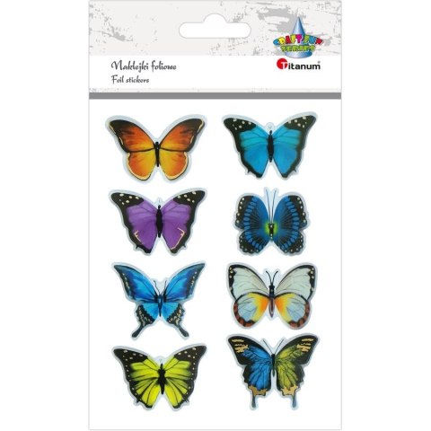 Naklejka (nalepka) Craft-Fun Series motyle Titanum (22LJ0828-4) Naklejka (nalepka) Craft-Fun Series motyle Titanum (22LJ0828-4)