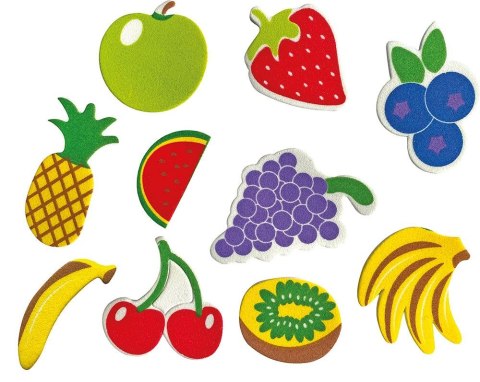 Naklejka (nalepka) Craft-Fun Series piankowe Owoce Titanum (4640)