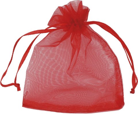 Organza Craft-Fun Series Woreczki z organzy czerwone Titanum (25BJ033127-6) Organza Craft-Fun Series Woreczki z organzy czerwone Titanum (25BJ033127-6)