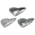 Ozdoba materiałowa Craft-Fun Series samoprzylepna Srebrne serduszka Titanum (BJ25042712) Ozdoba materiałowa Craft-Fun Series samoprzylepna Srebrne serduszka Titanum (BJ25042712)