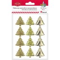 Ozdoba materiałowa Craft-Fun Series samoprzylepna Złote choinki Titanum (BJ25042715) Ozdoba materiałowa Craft-Fun Series samoprzylepna Złote choinki Titanum (BJ25042715)