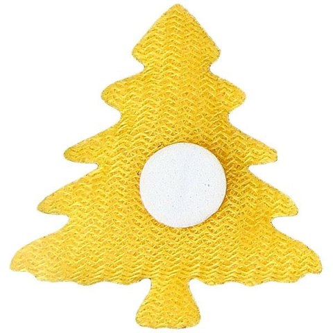 Ozdoba materiałowa Craft-Fun Series samoprzylepna Złote choinki Titanum (BJ25042715) Ozdoba materiałowa Craft-Fun Series samoprzylepna Złote choinki Titanum (BJ25042715)