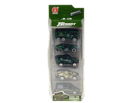 Samochód zestaw 5 pojazdów wojskowych Adar (566385) Samochód zestaw 5 pojazdów wojskowych Adar (566385)