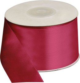 Wstążka Craft-Fun Series satynowa 50x25 [mm x m] różowa ciemna Titanum (50/25/006)