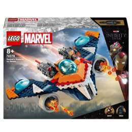 Klocki konstrukcyjne Super Heroes Warbird Rocketa vs. Ronan Lego (76278)