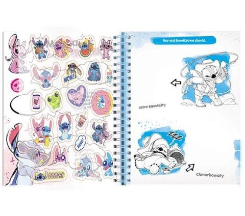 Książka dla dzieci Stitch. Kreatywnik Ameet (SSK 9101)