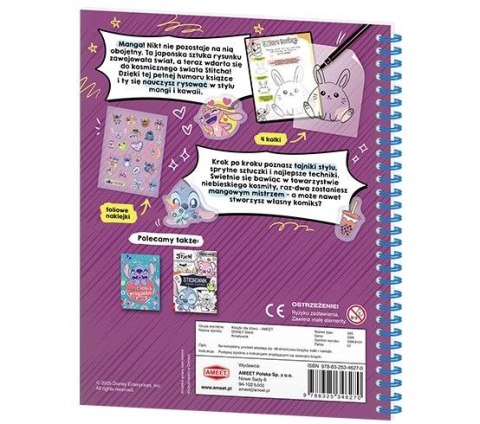 Książka dla dzieci Stitch. Kreatywnik Ameet (SSK 9101)