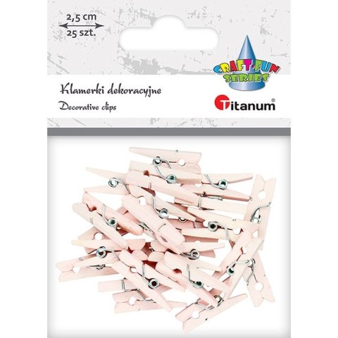Ozdoba drewniana Craft-Fun Series klamerki Titanum (27701)