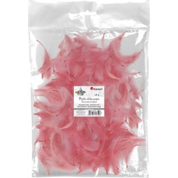 Piórka Craft-Fun Series różowy pastelowy Titanum