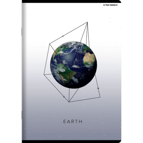 Zeszyt GEO/ PLANET A5 60k. 70g linia TOP-2000 (400169438)