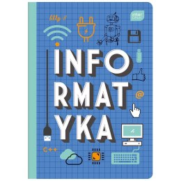 Zeszyt tematyczny INFORMATYKA A5 60k. krata Interdruk (ZE60INF#)