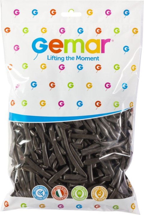 Balon kształty serca serce różowy 50 szt Godan (CR/RÓ07/50)