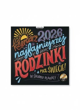 Kalendarz ścienny classic TABLICA RODZINKI 300mm x 300mm Kukartka