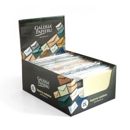 Koperta mix kolorów DL mix Galeria Papieru (284902) 45 sztuk