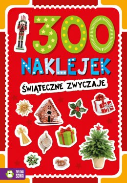 Książka dla dzieci 300 naklejek. Świąteczne zwyczaje Aksjomat