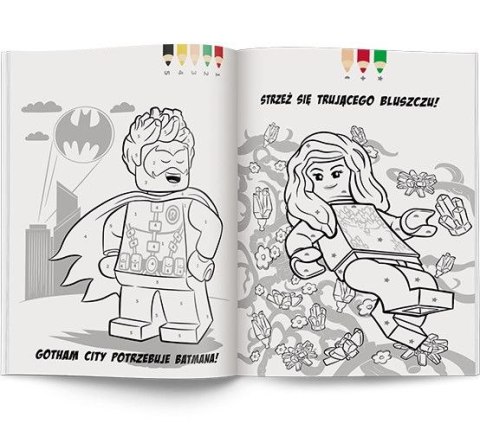 Książka dla dzieci LEGO® DC Super Heroes™. Ameet (KKO 6450)