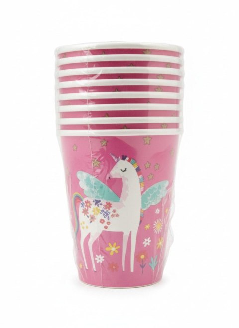 Kubek jednorazowy Fairy Unicorn papierow papier 250ml Paw (PC8003800)