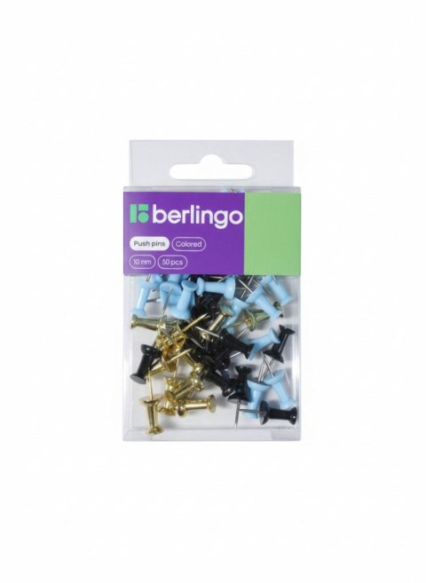 Pinezki kolor: niebieska 50 szt Berlingo (330187)