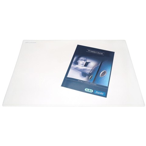 Podkład na biurko z kieszenią przezroczysty PVC PCW [mm:] 440x620 Bantex (100551508)