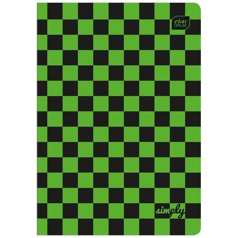 Zeszyt Fluo A5 60k. krata [mm:] 148x210 Interdruk (ZE60#ECO)
