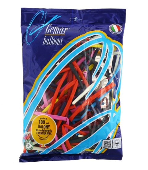 Balon kształty mix 100 szt Godan (D4/80/T) Balon kształty mix 100 szt Godan (D4/80/T)