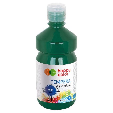 Farba tempera Happy Color kolor: zielony ciemny 500ml (HA 3310 0500-52) Farba tempera Happy Color kolor: zielony ciemny 500ml (HA 3310 0500-52)