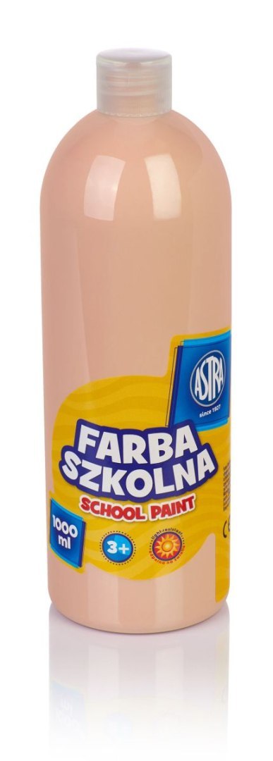 Farby plakatowe Astra szkolne kolor: cielisty 1000ml 1 kolor. Farby plakatowe Astra szkolne kolor: cielisty 1000ml 1 kolor.