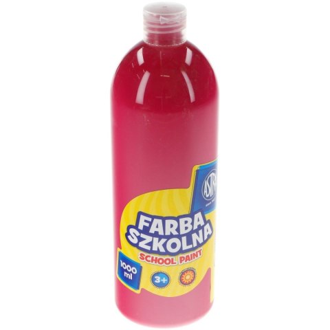 Farby plakatowe Astra szkolne kolor: różowy 1000ml 1 kolor. Farby plakatowe Astra szkolne kolor: różowy 1000ml 1 kolor.