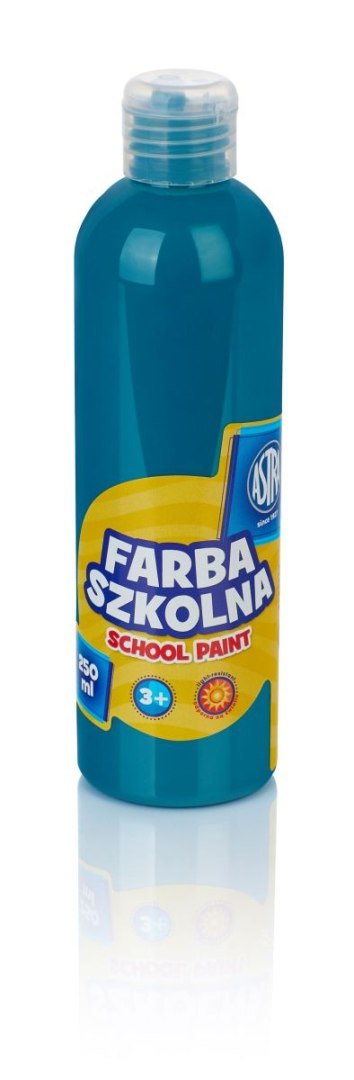 Farby plakatowe Astra szkolne kolor: turkusowy 250ml 1 kolor. Farby plakatowe Astra szkolne kolor: turkusowy 250ml 1 kolor.
