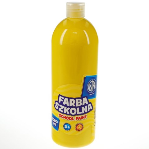 Farby plakatowe Astra szkolne kolor: żółty 1000ml 1 kolor. Farby plakatowe Astra szkolne kolor: żółty 1000ml 1 kolor.